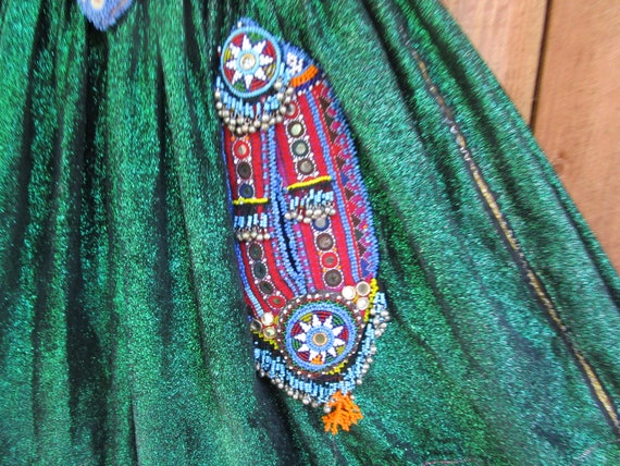 Kuchi afghan traditional tribal  dress vintage  B… - image 2