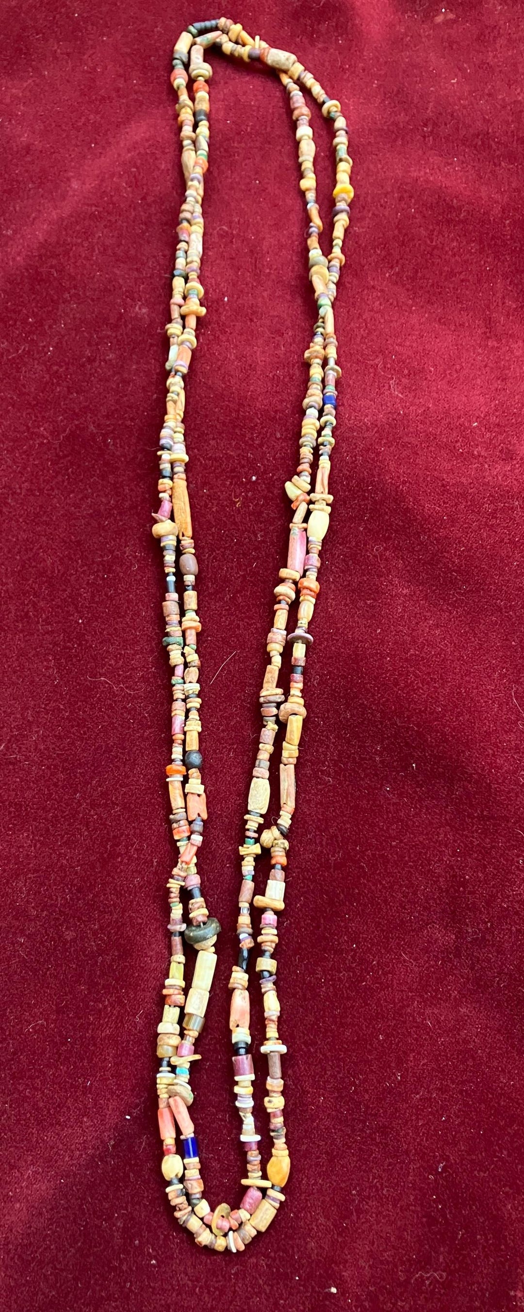 Ancient Peruvian Pre-colombian Shell and Stone 500 Year Old Burial ...