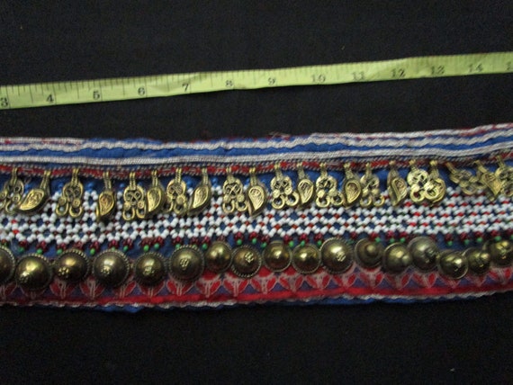 Kuchi vintage tribal cuff belt    # 224A      FRE… - image 1