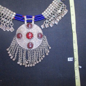 Kashmiri Kuchi dance costume   tribal vintage original traditional necklace boho    #271   FREE shipping in USA
