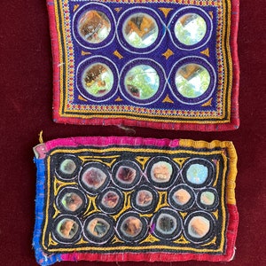 mirrored tribal indian embroidered DIY patches costume #404P. FREE shipping in USA