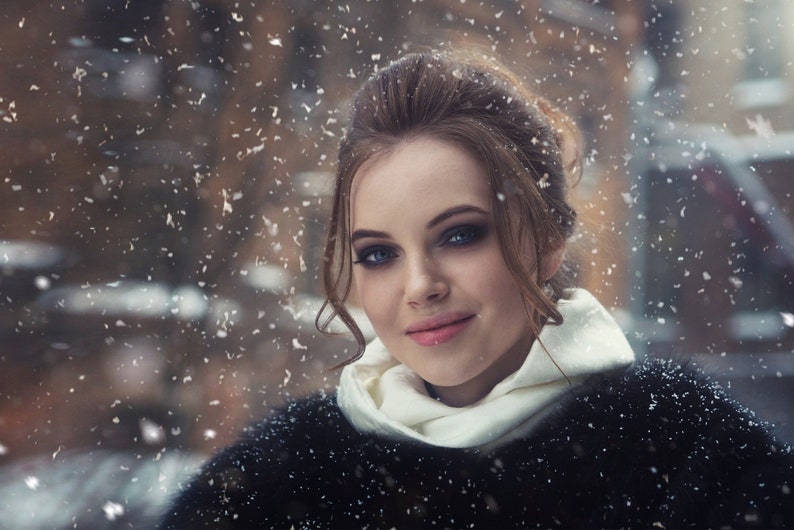 blowing snow overlay