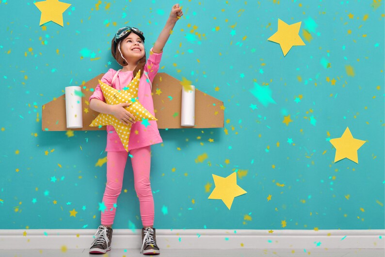 220 Blowing Confetti Overlays Realistic Falling Etsy