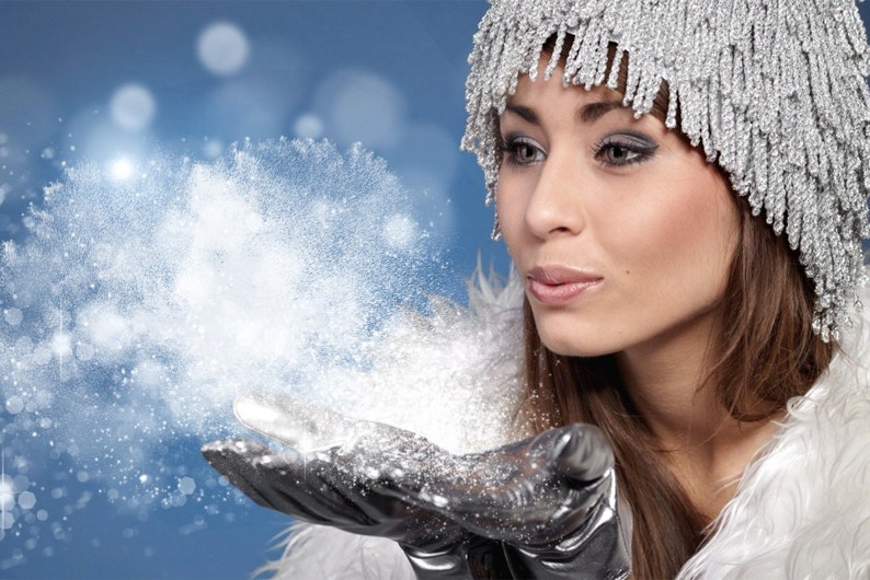 blowing snow overlay