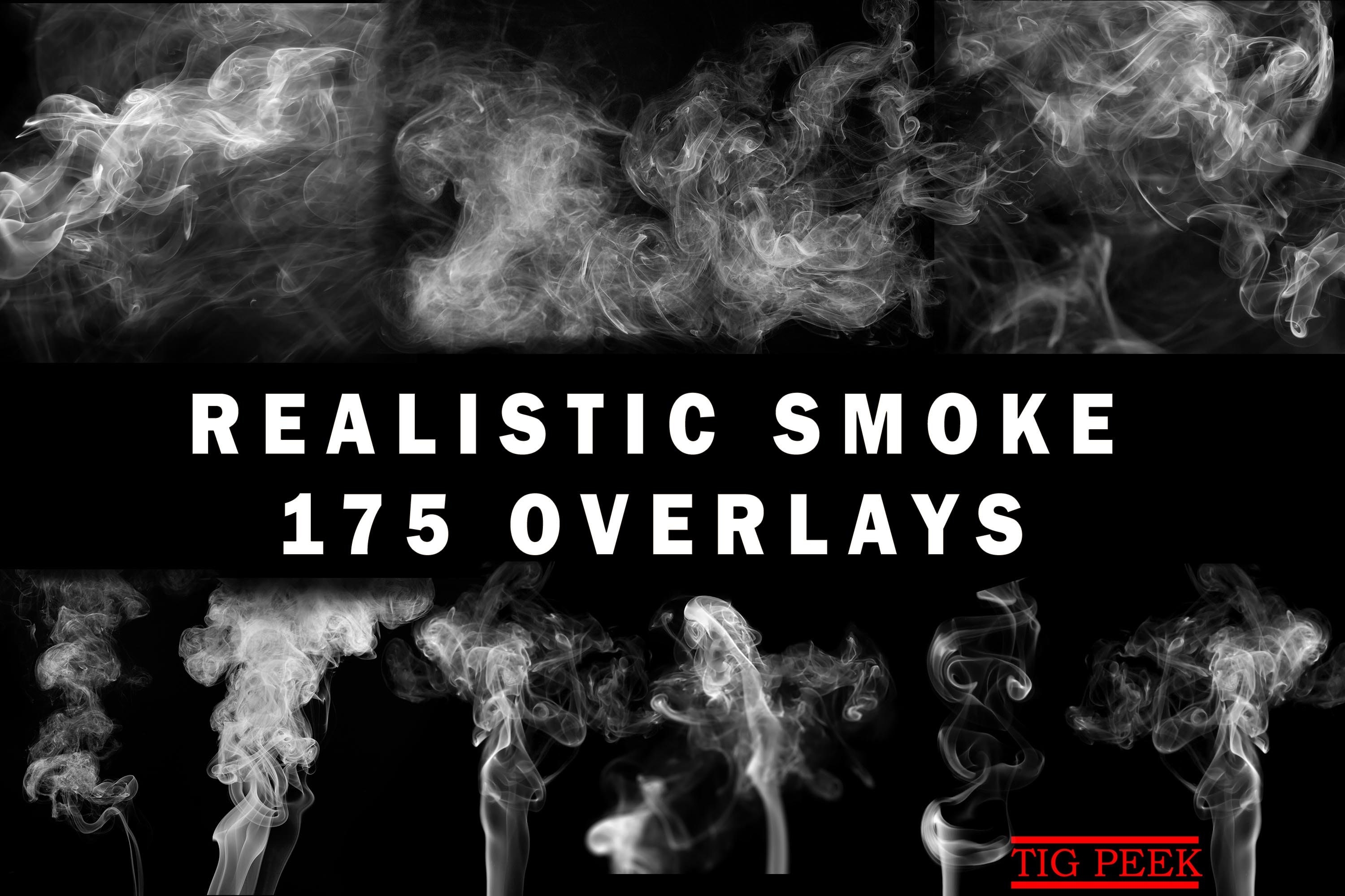 175 REALISTIC Smoke Overlays Smoke Overlays Smoke Etsy
