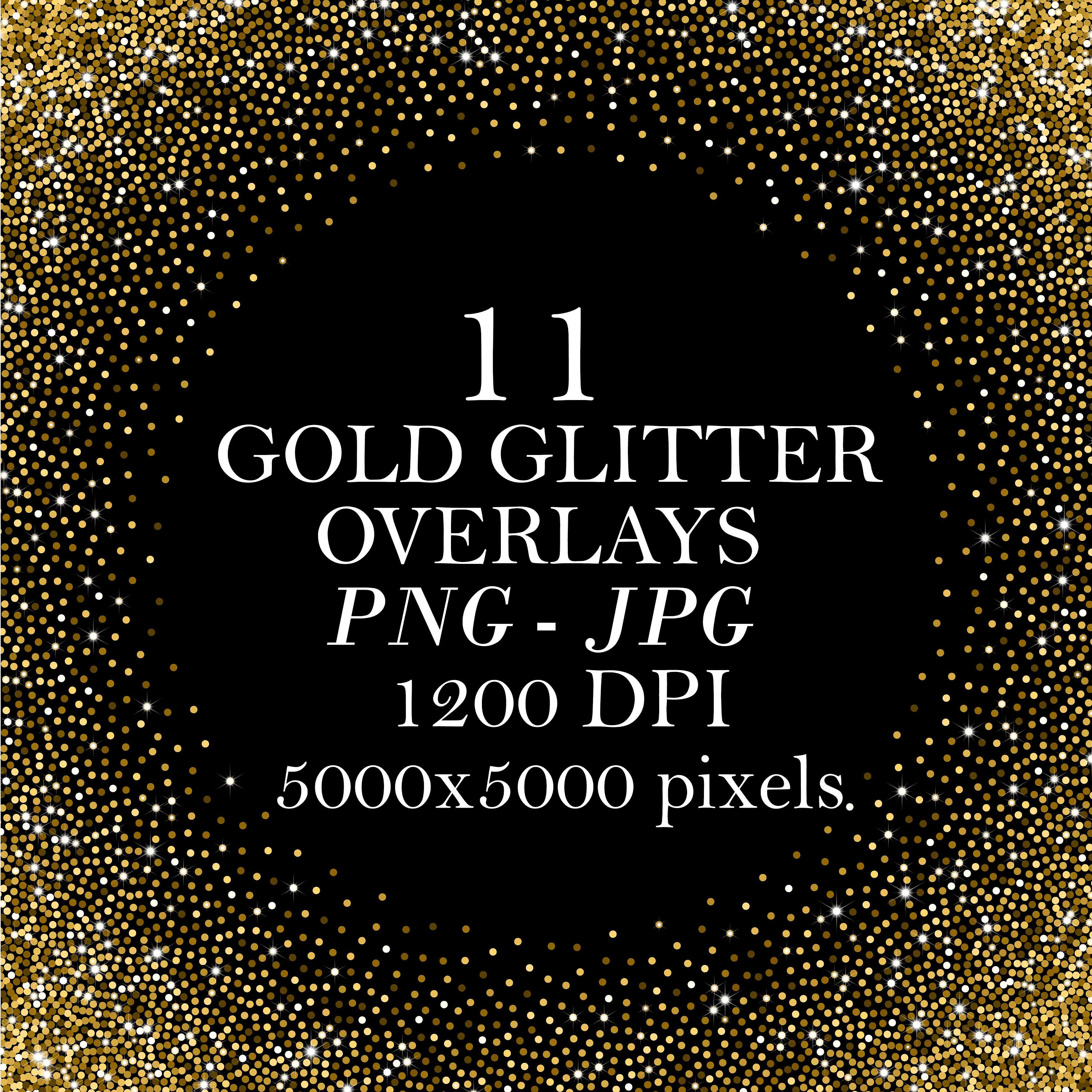 11 Gold Glitter Overlays Golden Texture Background Photoshop | Etsy