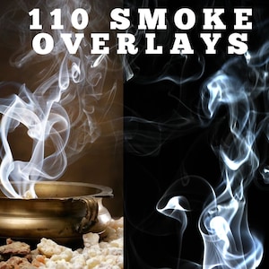 110 Abstract smoke overlays, Photoshop smoke, epic effects, Photography background, white mystic smoke, digital backdrop, texture, realistic