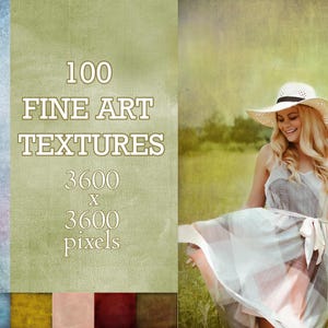 100 Fine Art Textures for Photographers, Grunge Textures, Bokeh Textures, Autumn Textures, Vintage Textures, Digital Backdrop Scrapbook