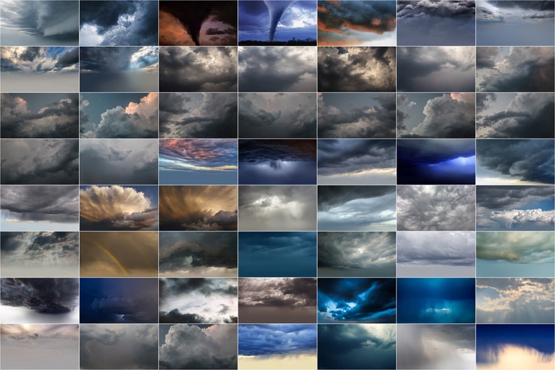 stormy sky overlay