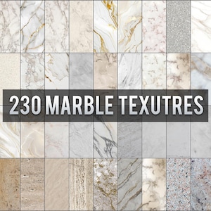 230 texturas de mármol, granito de lujo, patrones de travertino, suelos brillantes, fondos de mármol fluidos.