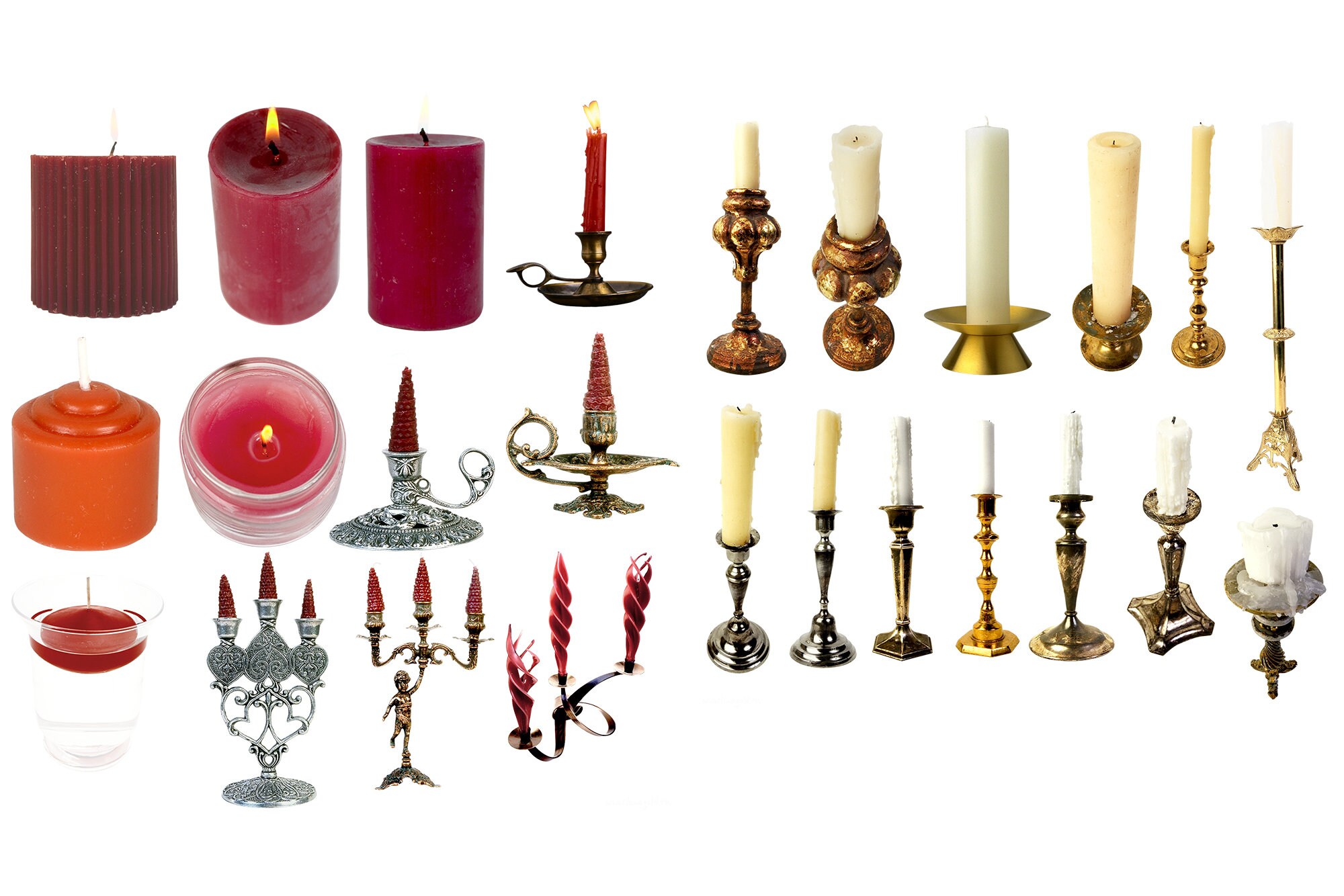 200 Candle overlays Burning candle Candle Flame Etsy