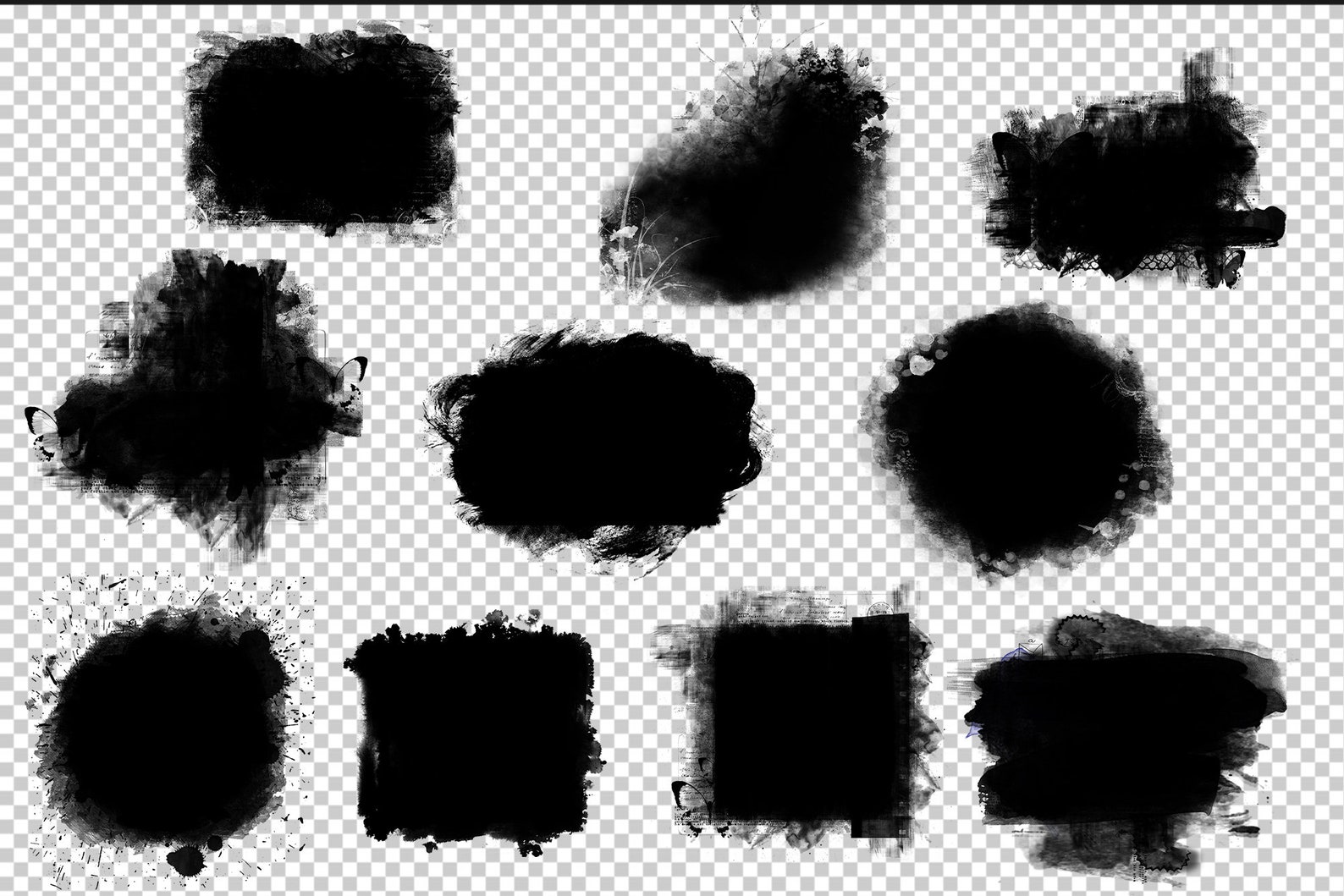 100 Painted mask frames photo frame overlay Etsy 日本