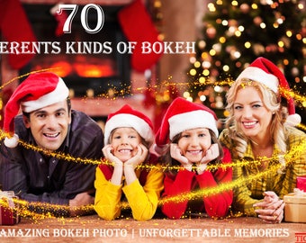 70 Bokeh Overlays, goldene Overlays, Photoshop, Weihnachten Bokeh, funkelt Overlay, Hochzeit-Overlay, natürlichen Bokeh, digitale Lichteffekte