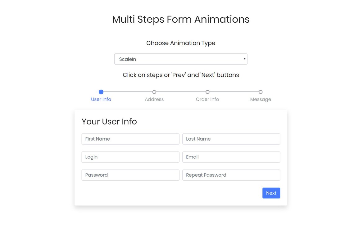 Form switch. Form switch