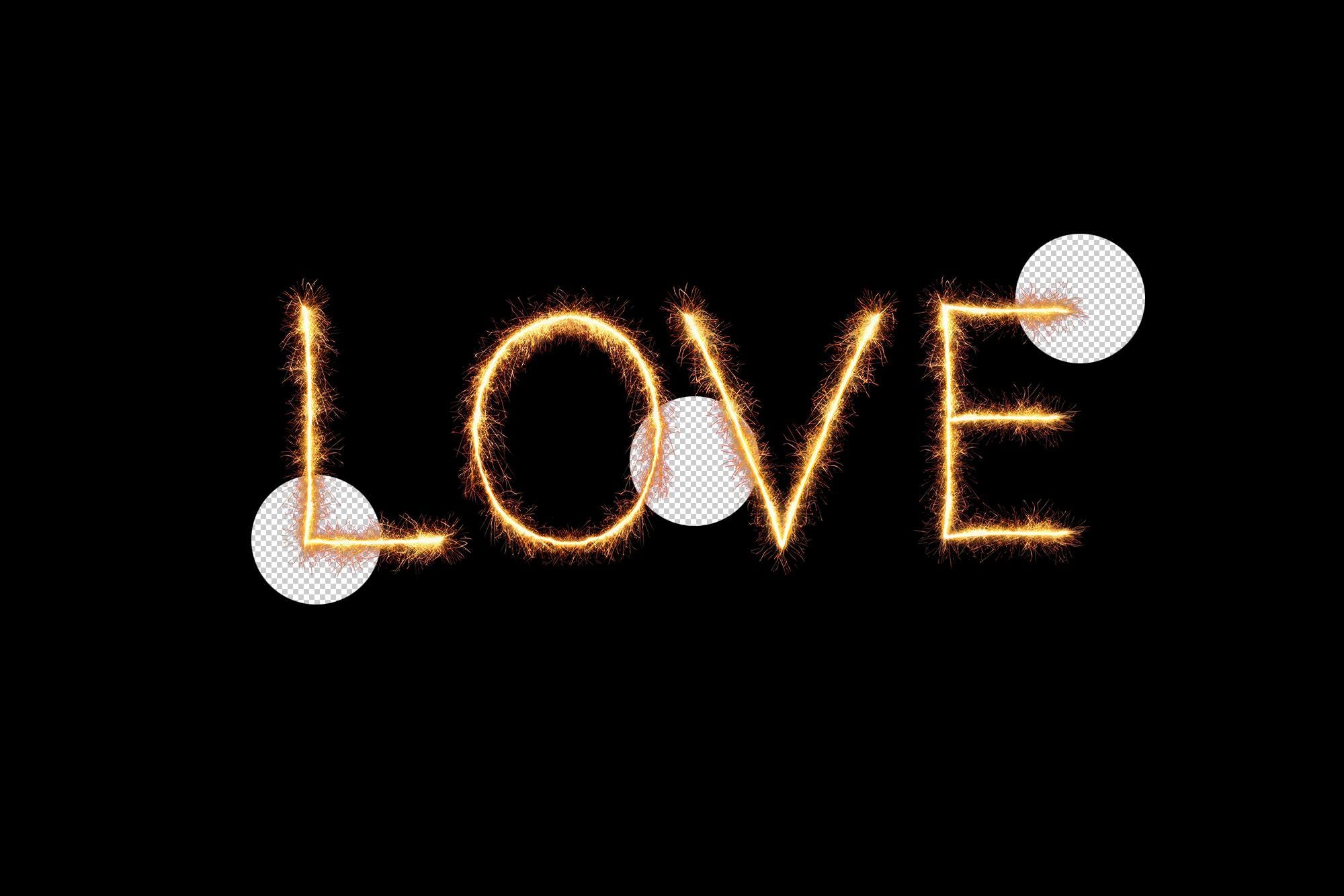 Overlays Using Letters Sparkler Alphabet Photo Overlays, Glowing Letters, Light Effects ...