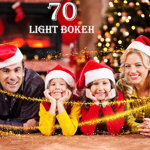 70 Bokeh Overlays, Golden Overlays, Photoshop, Christmas bokeh, sparkles overlay, Wedding Overlay, Natural bokeh, digital light effects