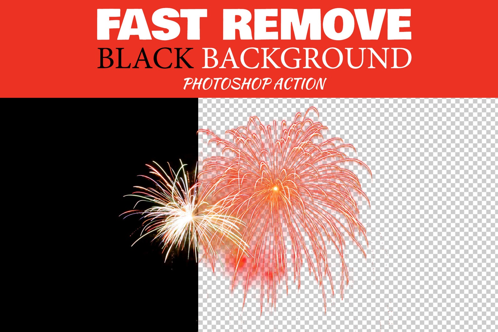 BLACK Background Remover Action Adobe Etsy