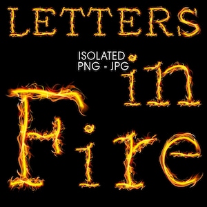 Fire Alphabet Letters, Flaming Alphabet, Set of Letters in Flames, Burning Latin Alphabet, Fire Letters, Flaming Alphabet, Hot flames, PNG