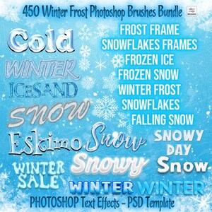 May include: A digital graphic with a winter theme. The image features the words "Cold", "Winter", "Snow", and "Snowy" in a frosty font. The background is a light blue with snowflakes.
