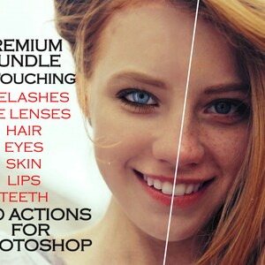 110 Portrait Retouching Actions for Photoshop Bundle, photoshop retouching, skin Retouching, Editing photos, photoshop action, smooth skin