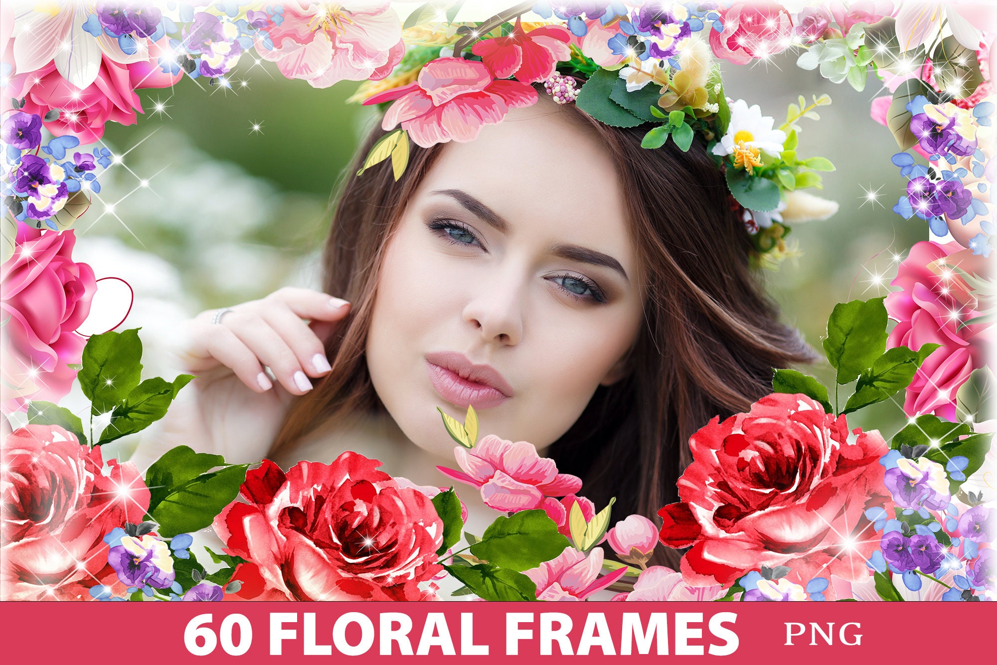 Flower Spring Summer Profile Picture Frames Facebook Photo Frame My