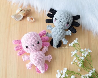 Amigurumi Pattern - Axolotl - Koloro