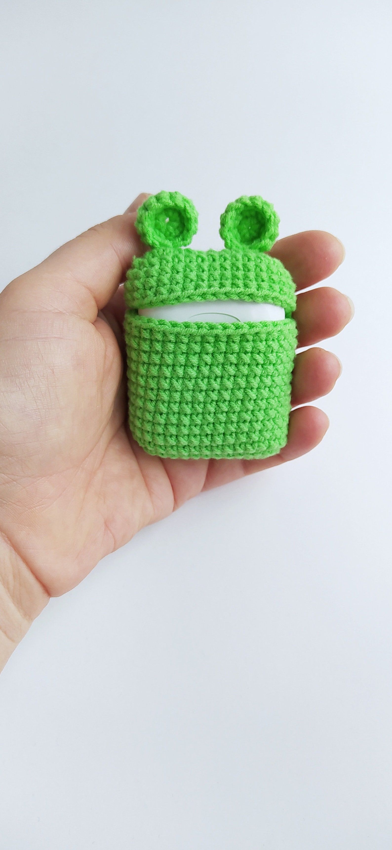 Airpod Case Crochet Pattern Airpod Case Frog Crochet Pattern Etsy