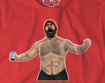 Jason Kelce - Camiseta divertida de celebración de los Chiefs Eagles