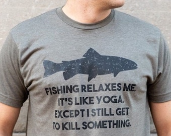 Camisa de pesca Ron Swanson divertida