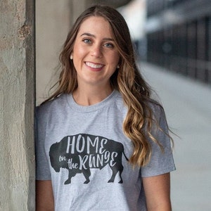 Home on the Range Country Buffalo Bison Shirt