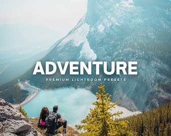 Adventure Lightroom Presets | Outdoors Travel Photo Presets | Instagram Influencer Presets  | Mobile + Desktop