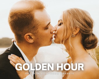 Golden Hour Lightroom Presets | Warm Sunset Portrait Photography Presets, Natural Travel Presets For Instagram | Mobile + Desktop