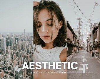 Aesthetic Lightroom Presets | Bright Natural Fashion Photo Filters | Warm Blogger Presets For Instagram | Mobile + Desktop