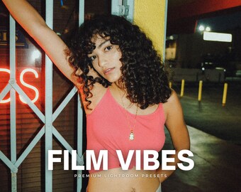 Film Vibes Lightroom Presets | Rustic Disposable Camera Presets, Vintage Grainy Polaroid Presets | Mobile + Desktop