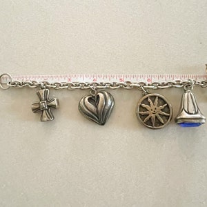 Vintage French Charm Bracelet