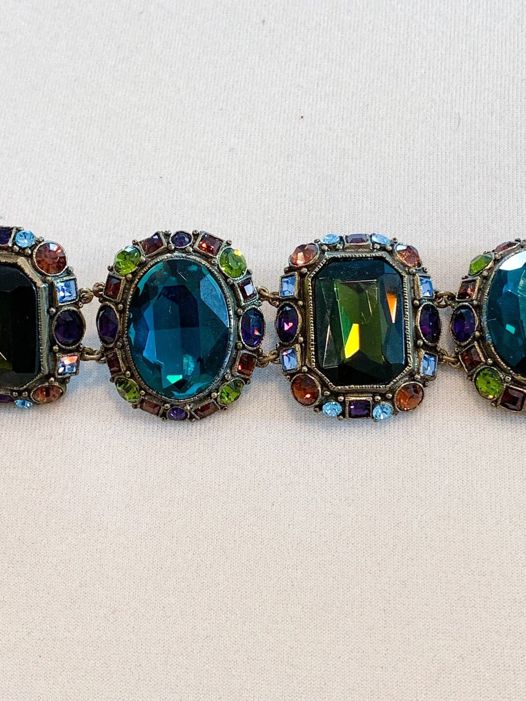 Bracelet Poggy Noir Métal - Modèle Manchette Moderne, Neuf Avec étiquettes