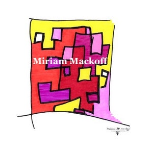 City Sunset Abstract Art Print Miriam Mackoff for Digital Yesterdays Original Color Digital Wall Decor Artwork Digital Jpeg Instant Download