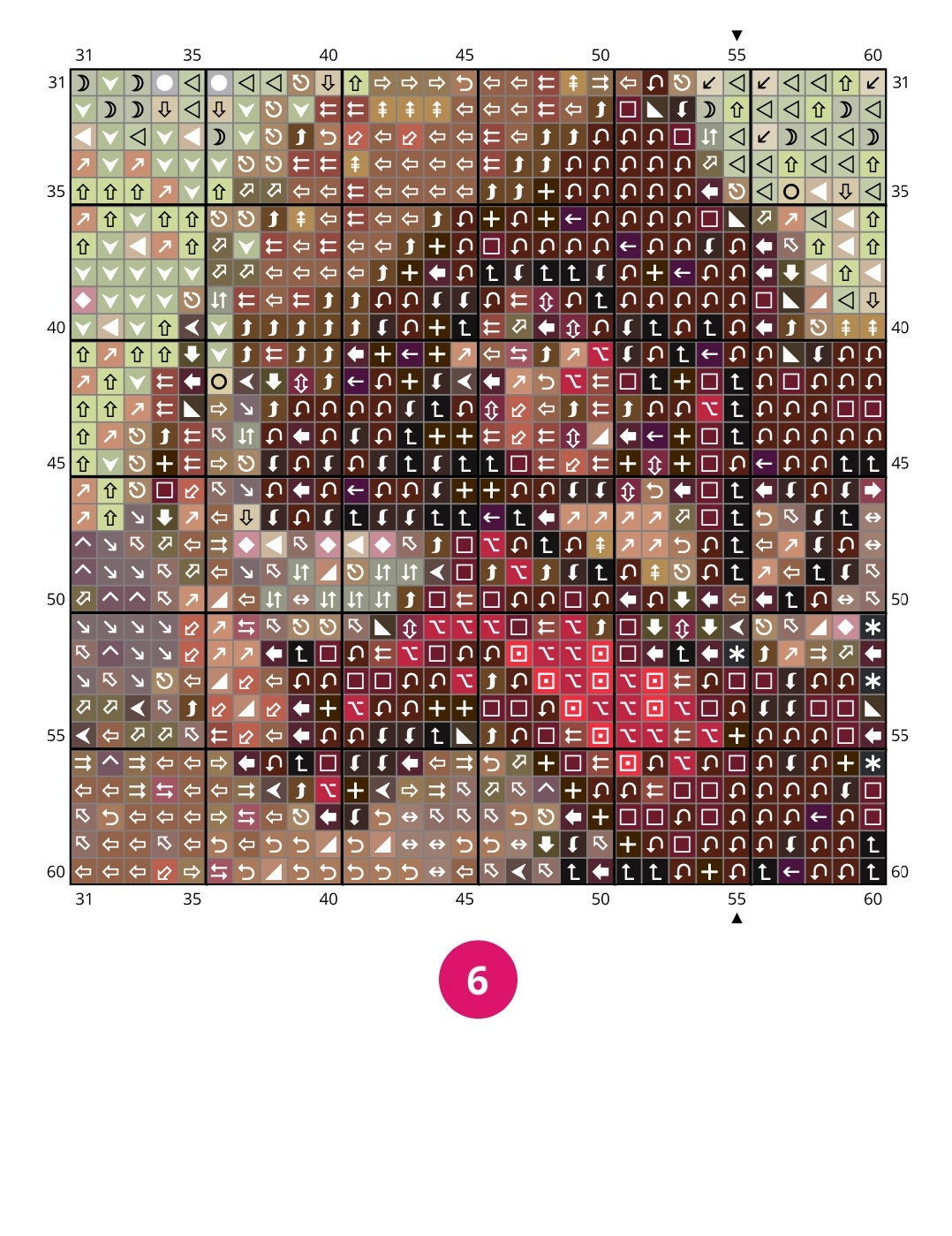 Cheyenne Cowgirl Counted Cross Stitch Chart Instant Download Digital ...