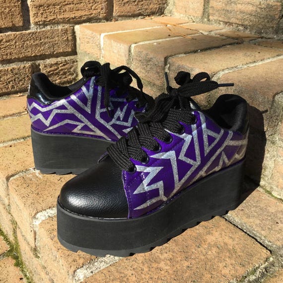 custom platform sneakers