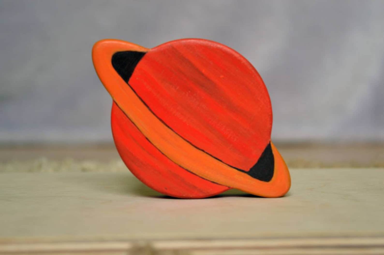 Wooden Astronaut toy Spaceman and rocket play set Space themed Etsy