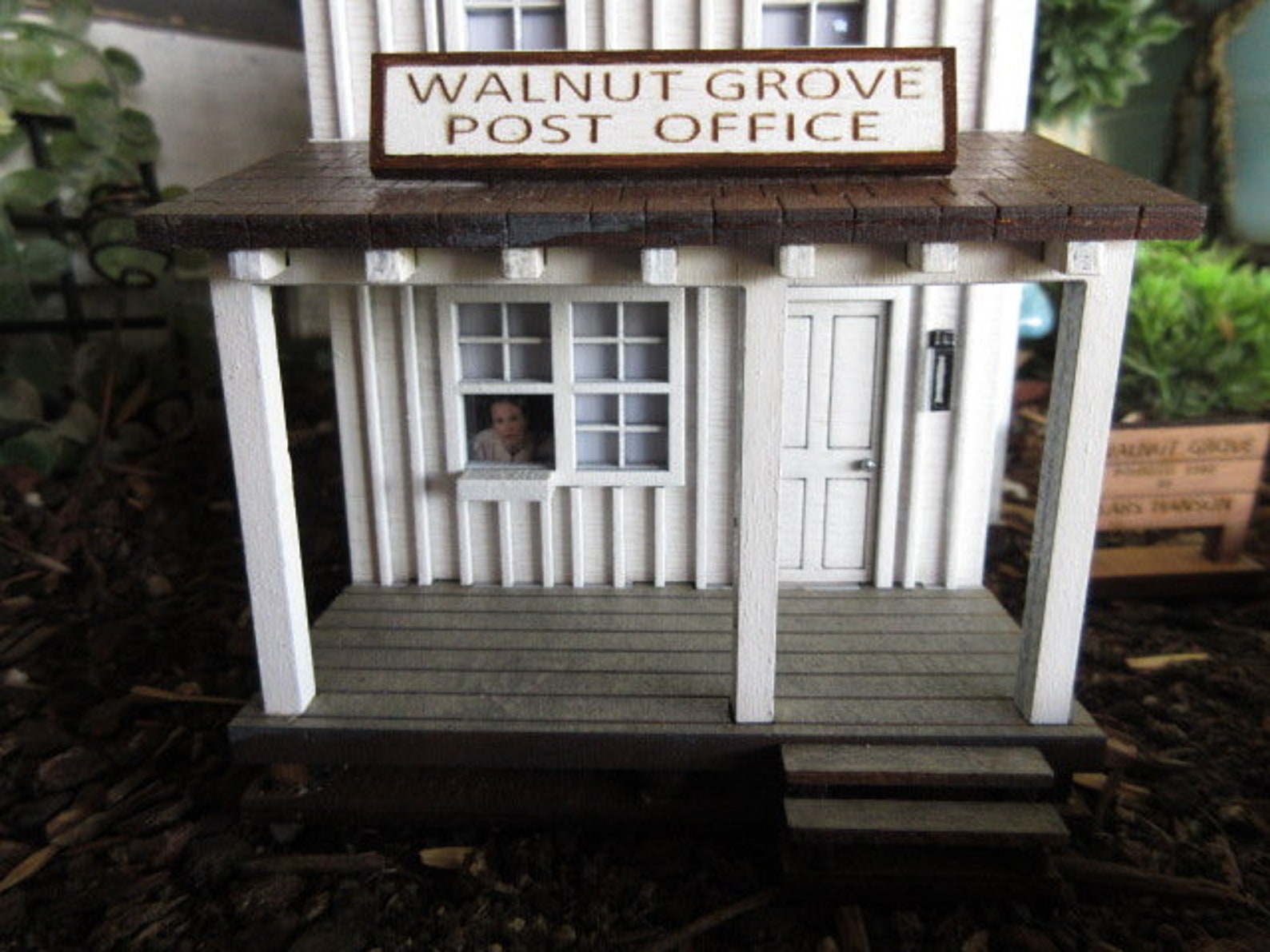 Little House on the Prairie Miniature Walnut Grove Post Etsy Canada