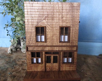 O Scale Lonesome Dove Miniature, Dry Bean Saloon Replica