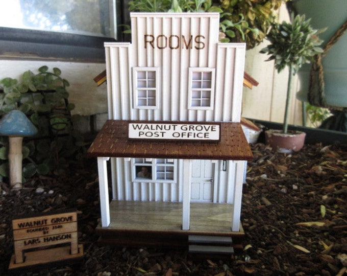 Little House on the Prairie Miniature Walnut Grove Post Office, 152
