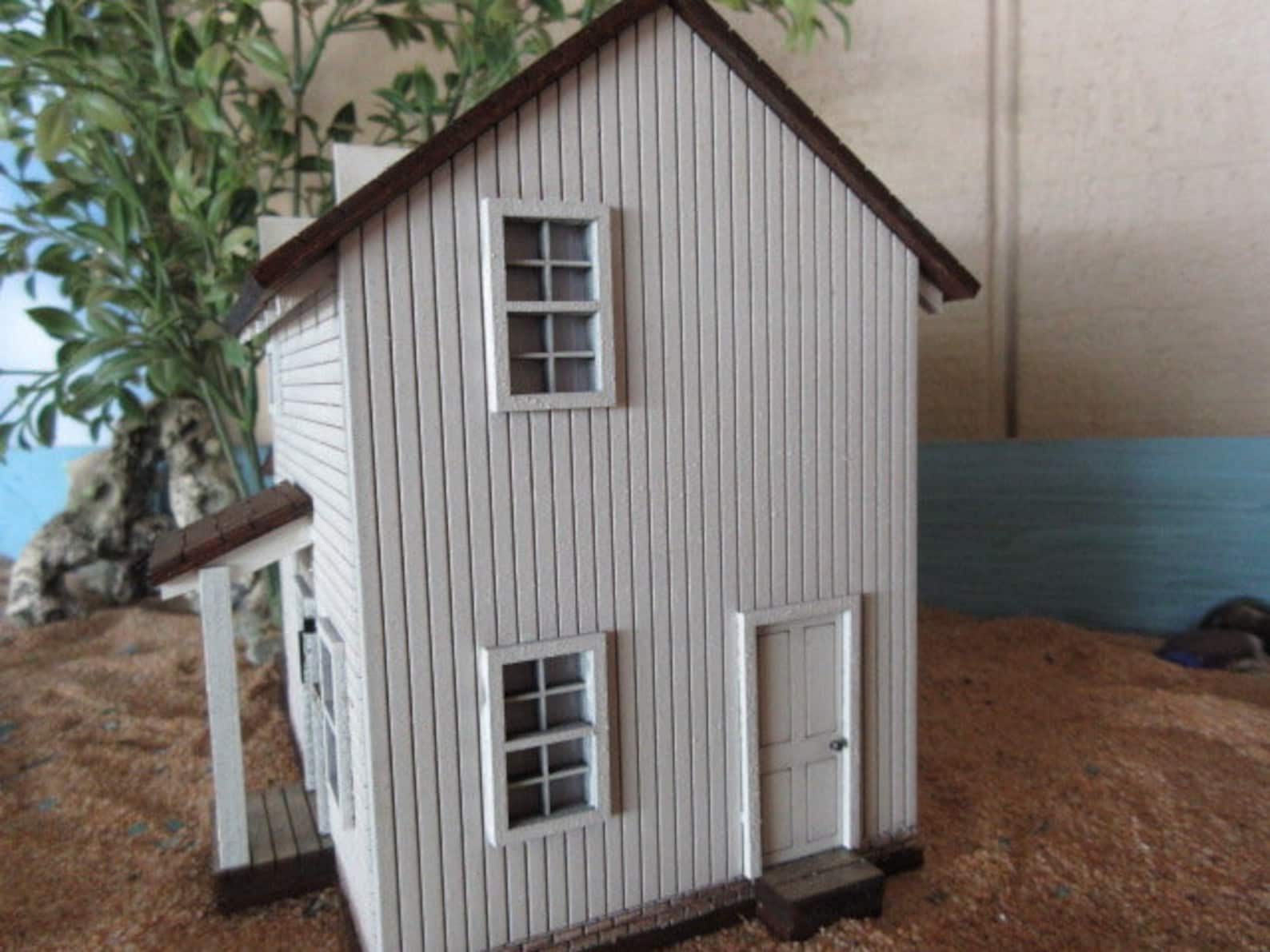 Little House on the Prairie Miniature Walnut Grove Post Etsy Canada
