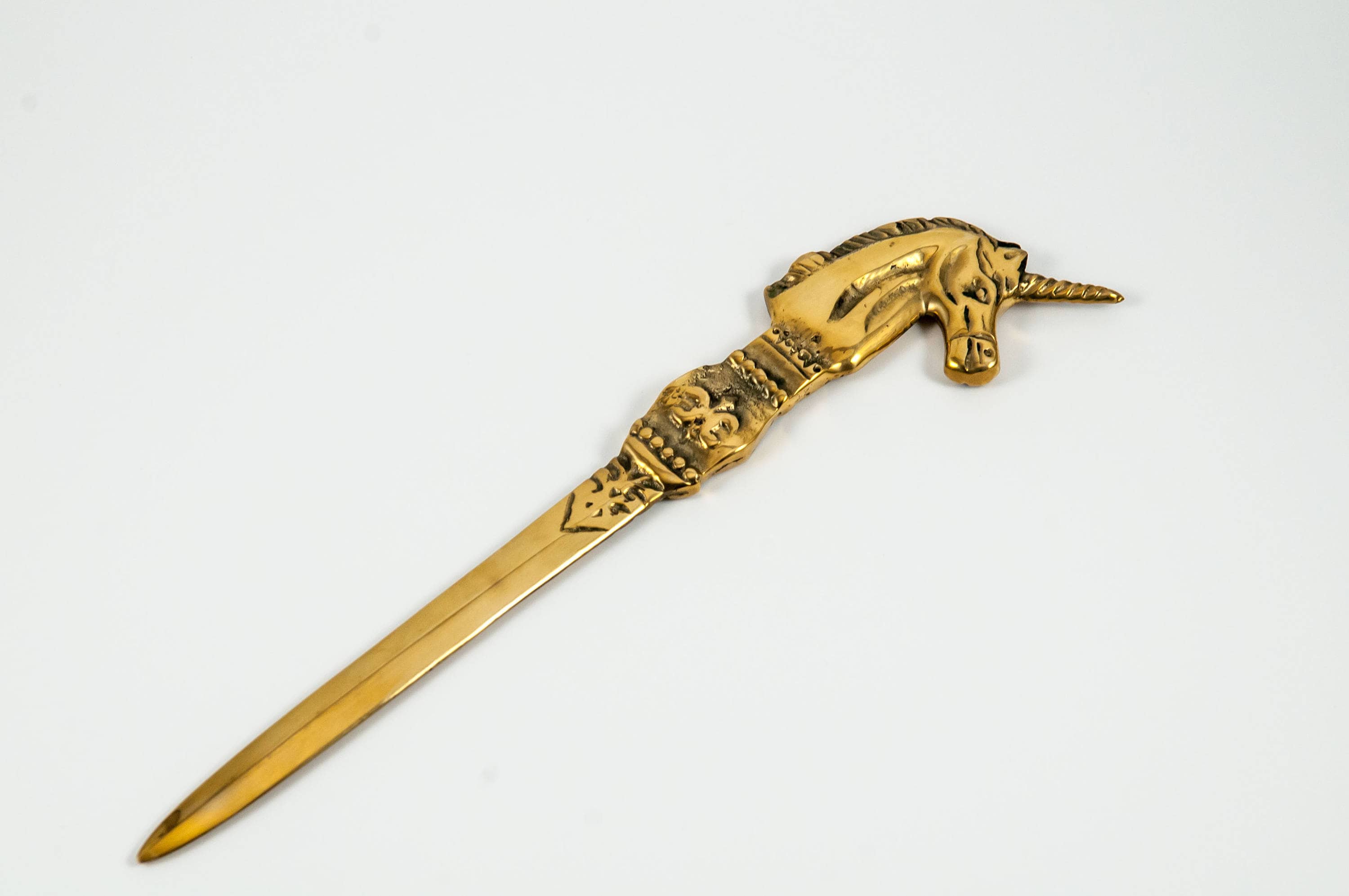 Brass Unicorn Letter Opener Etsy