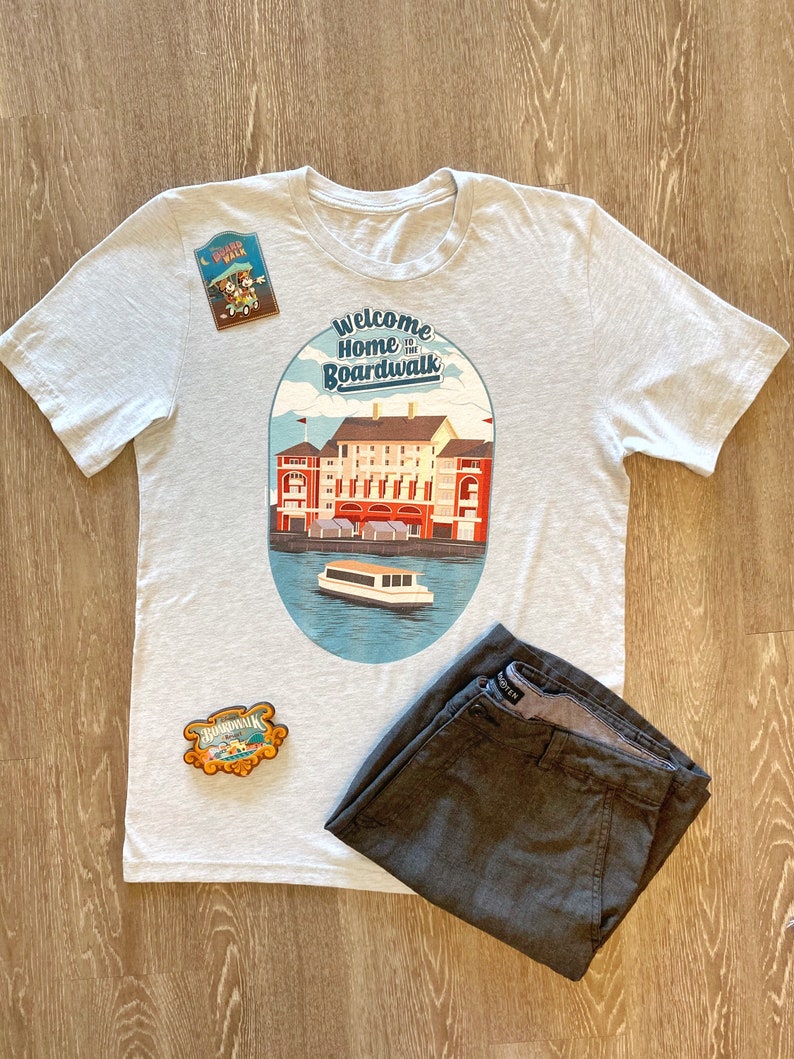 Disney Resort Hotel T-shirt / Boardwalk Resort Shirt / Disney | Etsy