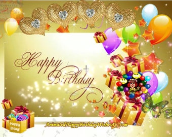 Happy Birthday Wishes Gif #58 Buy 1 Gif & Get 1 Free Gif.