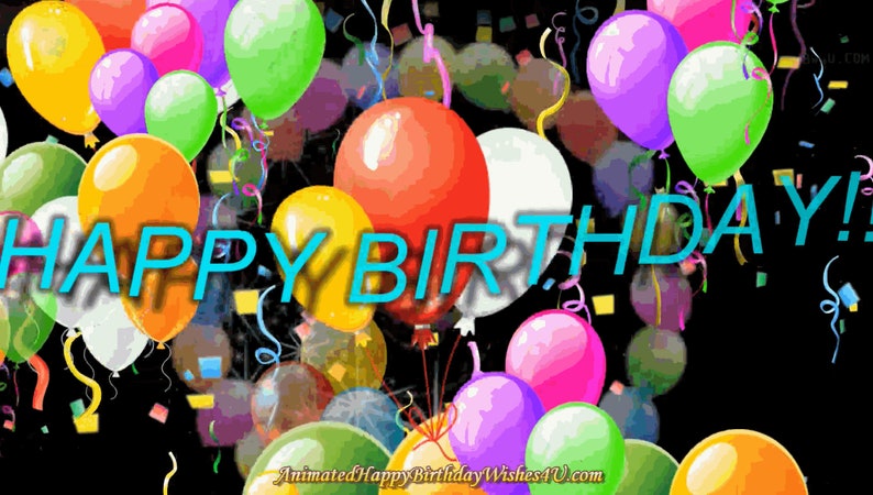 Happy Birthday Wishes Gifs 175 Buy 1 and Get 1 Free - Etsy