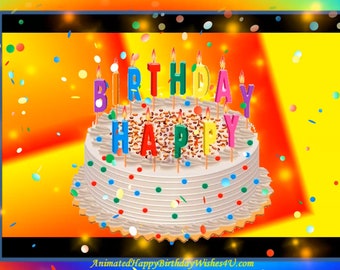 Happy Birthday Wishes 4U Gifs #211 and 34