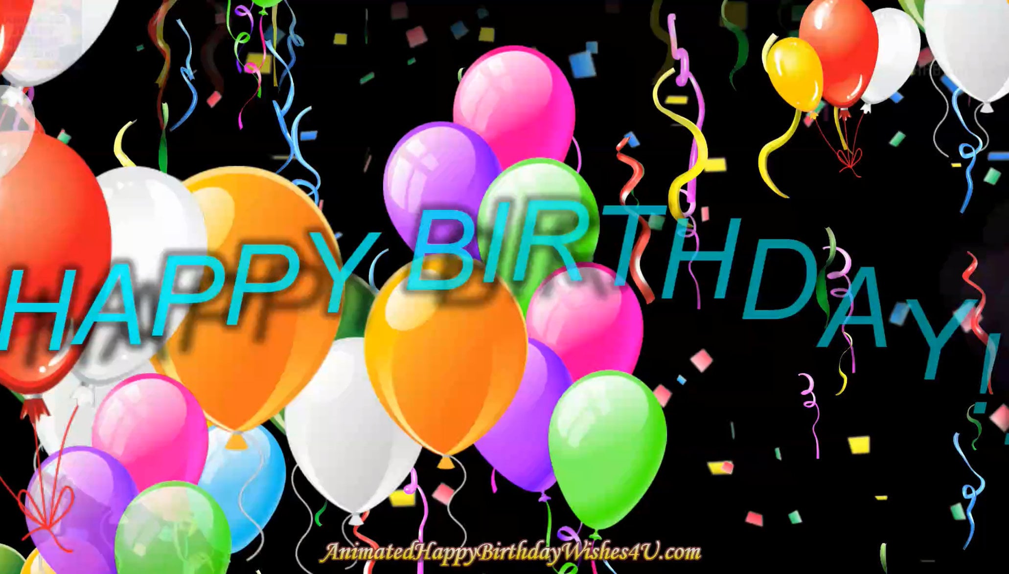 Happy Birthday Wishes Gif 174 & 218 Buy 1 Gif Get 1 Free - Etsy